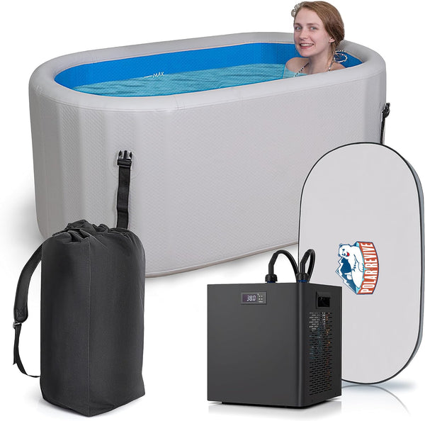 ZAMPIQ Inflatable Ice Bathtub With Chiller