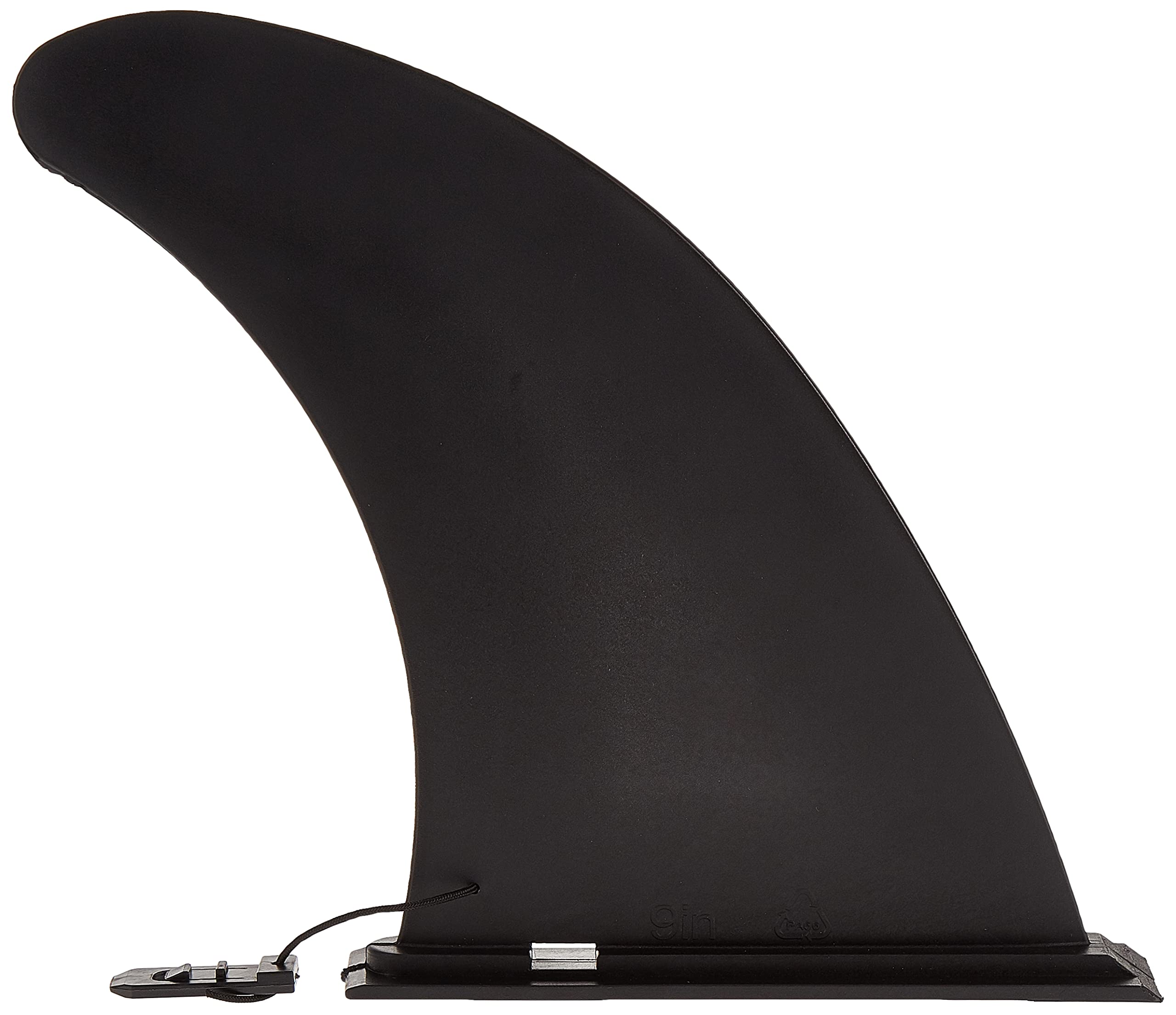 ZAMPIQ Replacement Fins for Inflatable Stand up Paddle Board (Set of 3), Black
